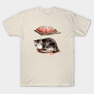 Cat pizza take away T-Shirt